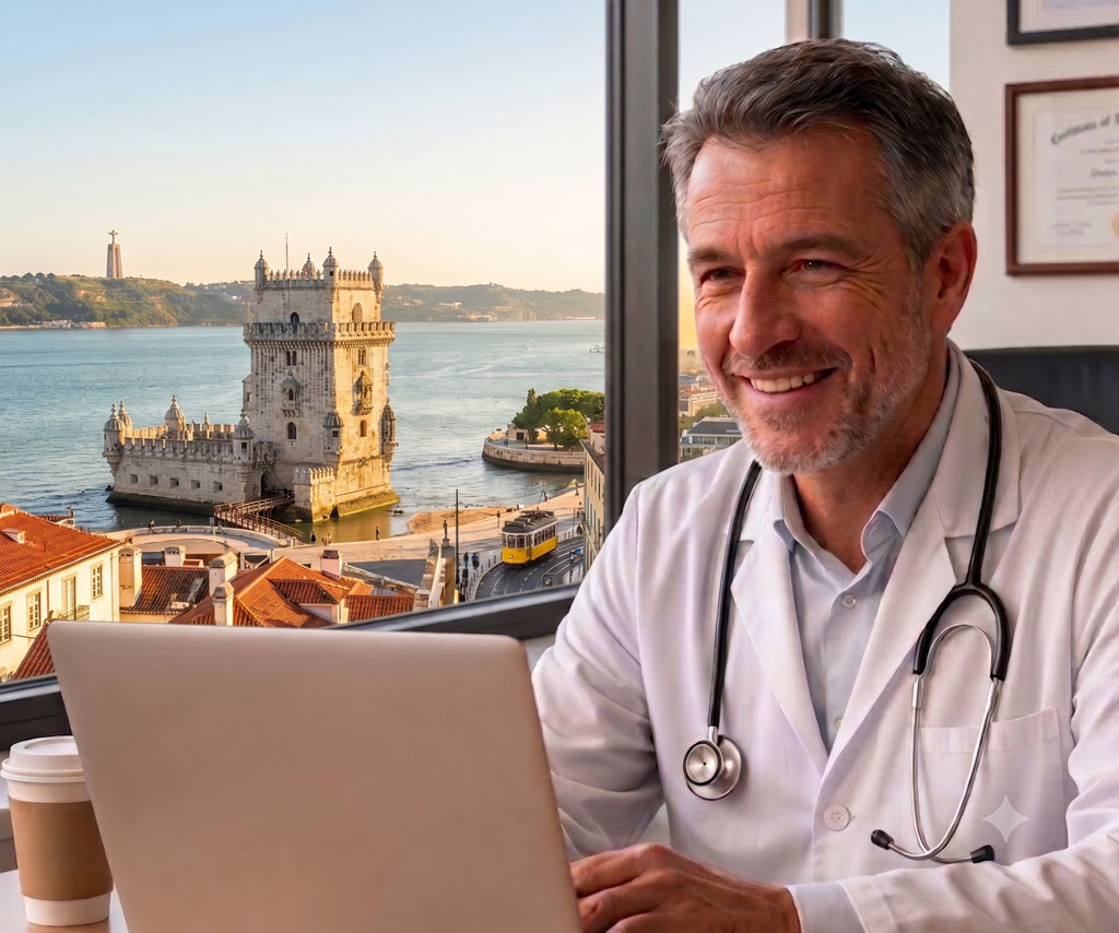 Médecin français téléconsultation Portugal